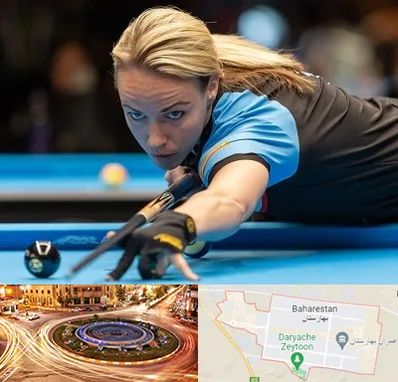 باشگاه بیلیارد بانوان در بهارستان