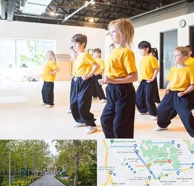 باشگاه کنگ فو در قدوسی غربی شیراز