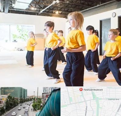 باشگاه کنگ فو در بلوار فرحزادی