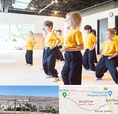 باشگاه کنگ فو در شهرک گلستان شیراز