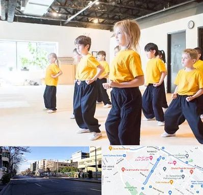 باشگاه کنگ فو در خیابان ملاصدرا شیراز