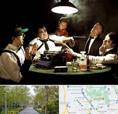 ایونت مافیا در قدوسی غربی شیراز