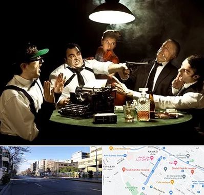 ایونت مافیا در خیابان ملاصدرا شیراز