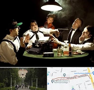 ایونت مافیا در بلوار معلم رشت 