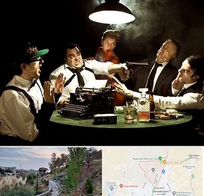 ایونت مافیا در باغستان کرج