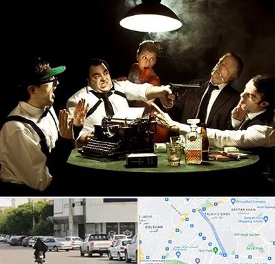 ایونت مافیا در قدوسی شرقی شیراز