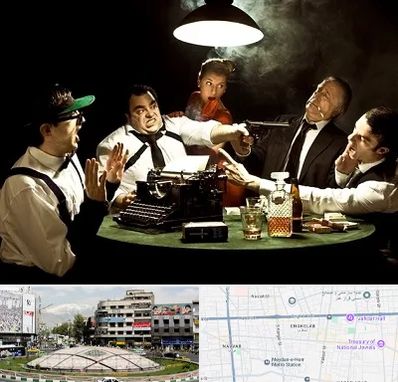 ایونت مافیا در مرکز تهران