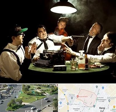 ایونت مافیا در شاهین ویلا کرج