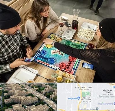 کافه گیم در اکباتان 