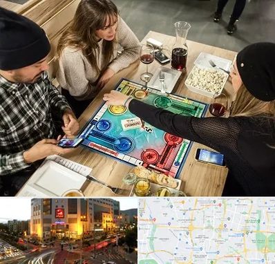 کافه گیم در جنت آباد تهران 