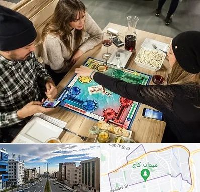 کافه گیم در سعادت آباد 