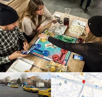 کافه گیم در شهناز تبریز