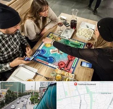 کافه گیم در بلوار فرحزادی