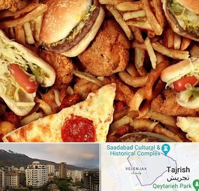 فست فود کیلویی در زعفرانیه 