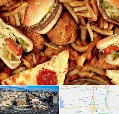 فست فود کیلویی در شهرک راه آهن