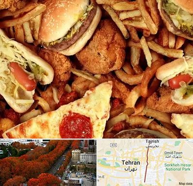 فست فود کیلویی در ولیعصر 