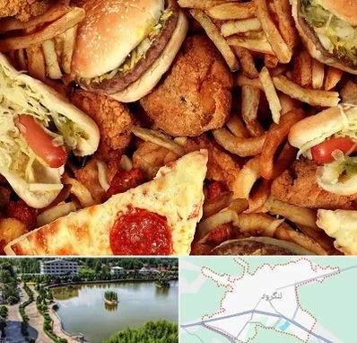 فست فود کیلویی در لنگرود