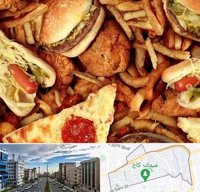 فست فود کیلویی در سعادت آباد 