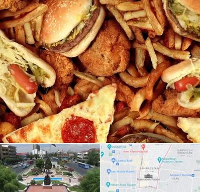 فست فود کیلویی در بهارستان 
