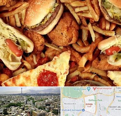 فست فود کیلویی در گیشا 