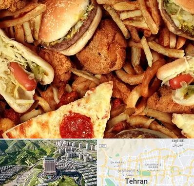 فست فود کیلویی در شمال تهران 