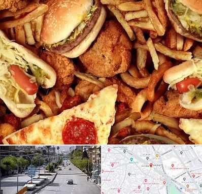 فست فود کیلویی در خیابان زند شیراز