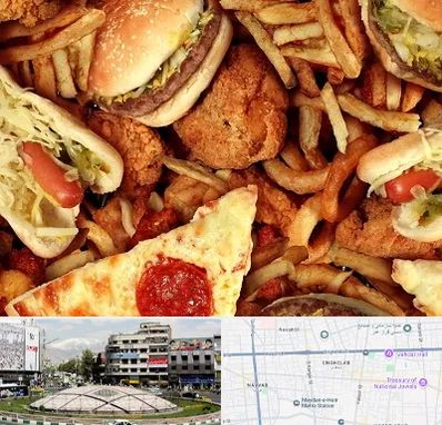 فست فود کیلویی در مرکز تهران