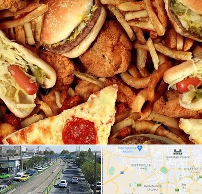 فست فود کیلویی در جنوب تهران 