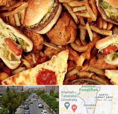 فست فود کیلویی در شهران 