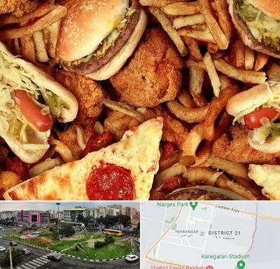 فست فود کیلویی در تهرانسر 