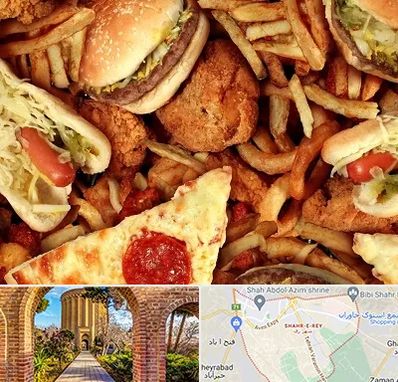 فست فود کیلویی در شهر ری