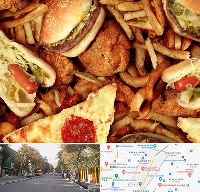 فست فود کیلویی در شریعتی 