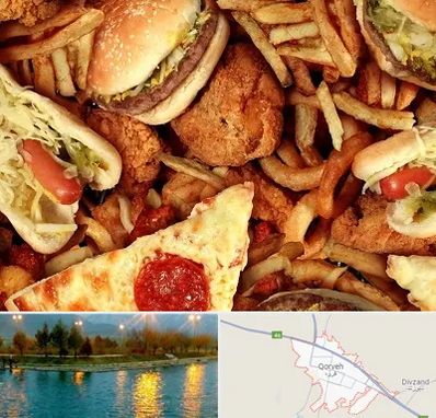 فست فود کیلویی در قروه