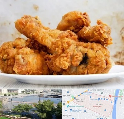 سوخاری کیلویی در گلستان اهواز