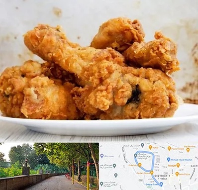 سوخاری کیلویی در فلکه گاز رشت