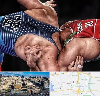 باشگاه کشتی در شهرک راه آهن