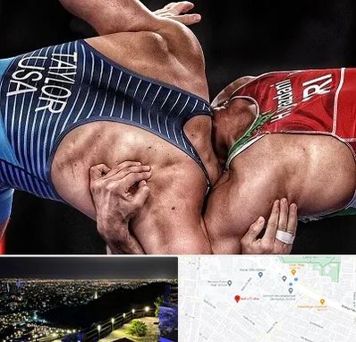 باشگاه کشتی در هفت تیر مشهد