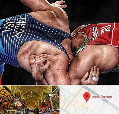 باشگاه کشتی در بازار وکیل شیراز