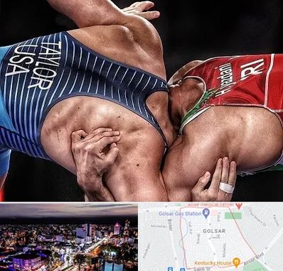 باشگاه کشتی در گلسار رشت 