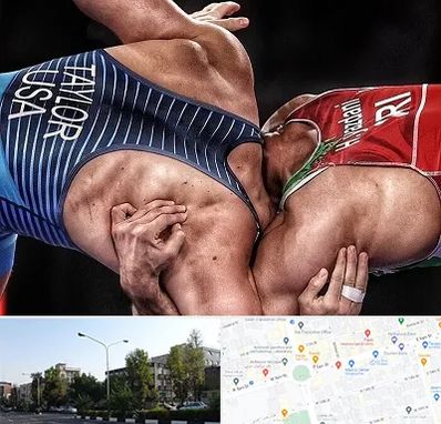 باشگاه کشتی در میدان کاج 