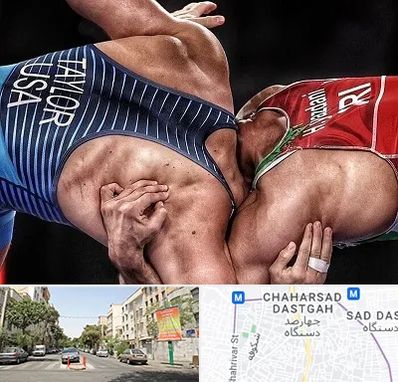 باشگاه کشتی در چهارصد دستگاه 