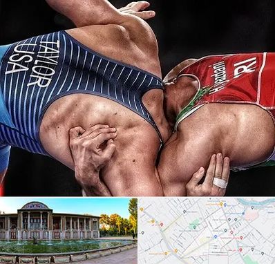 باشگاه کشتی در عفیف آباد شیراز