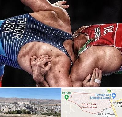 باشگاه کشتی در شهرک گلستان شیراز