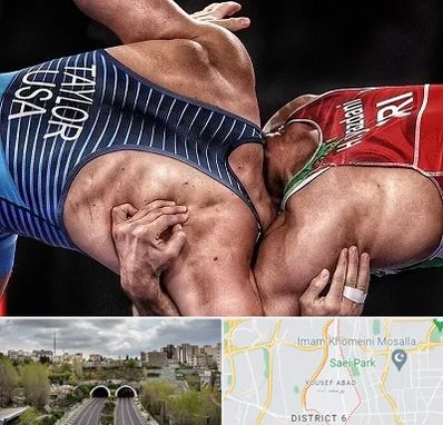 باشگاه کشتی در یوسف آباد 