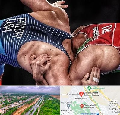 باشگاه کشتی در قصرالدشت شیراز