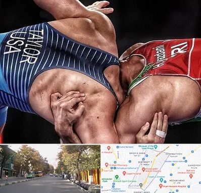 باشگاه کشتی در شریعتی 