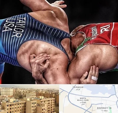 باشگاه کشتی در جنوب غرب تهران