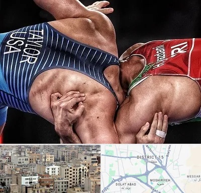 باشگاه کشتی در جنوب شرق تهران