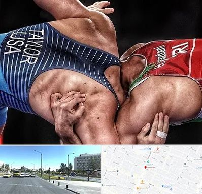 باشگاه کشتی در بلوار کلاهدوز مشهد