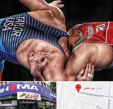 باشگاه کشتی در امین حضور